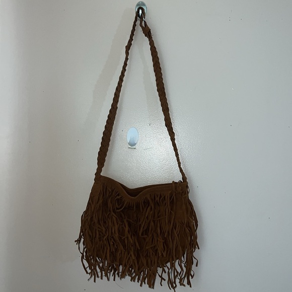 Bohoo Style Fringe Crossbody Bag - Picture 2 of 5